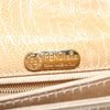 Secondhand Fendi Square Flap Beige Satin Bags