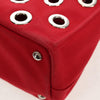 Secondhand Prada Canapa Convertible Tote Grommet Embellished