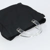 Prada Resin Handle Tote Tessuto