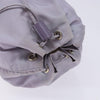 Secondhand Prada Vela Drawstring Bucket Pouch Tessuto