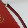 Secondhand Celine Circle logo Red Leather Bags
