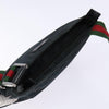 Secondhand Gucci Web Strap Zip Messenger Bag GG