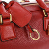 Secondhand Loewe Anagram handbag Red Leather Bags