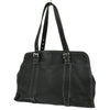 Secondhand Prada Vintage Tote Black Leather Accessories