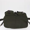 Prada Vela Double Front Pocket Backpack Tessuto with Saffiano Leather