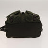 Secondhand Prada Vela Double Front Pocket Backpack Tessuto with Saffiano