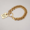 Secondhand Chanel Vintage Rue Cambon Chain Charm Bracelet
