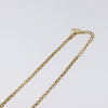 Secondhand Christian Dior CD Pendant Necklace Gold-plated