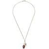 Secondhand Chanel Camellia Pendant Necklace Metal with