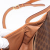 Secondhand Celine Vintage Macadam Circle Logo Shoulder Bag Canvas and