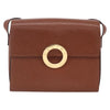 Secondhand Celine Circle logo Brown Leather Bags