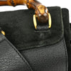 Gucci Vintage Bamboo Backpack Suede