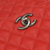 Chanel Coco Top Handle Bag Quilted Caviar