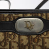 Christian Dior Vintage Trotter Shoulder Bag Canvas