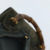 Gucci Vintage Bamboo Backpack Suede