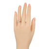 Tiffany & Co. Elsa Peretti Bean Band Ring Platinum