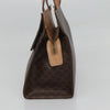 Celine Vintage Macadam Handbag Canvas and Leather