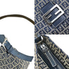 Secondhand Fendi Vintage Flap Shoulder Bag Zucchino Canvas with