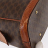 Celine Vintage Macadam Handbag Canvas and Leather