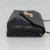 Chanel Vintage CC Mini chain Shoulder Bag Leather