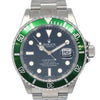 Secondhand Rolex Oyster Perpetual Submariner Kermit Date Automatic Watch Stainless