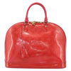 Louis Vuitton Alma Handbag Patent Leather
