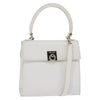 Secondhand Celine Gancini Handbag White Leather Bags