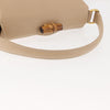 Gucci Vintage Convertible Bamboo Box Crossbody Bag Leather