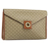 Secondhand Celine Circle Logo Macadam Pouch Canvas and