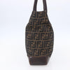 Fendi Vintage Open Tote Zucca Canvas with Leather