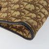 Christian Dior Vintage Trotter Shoulder Bag Canvas
