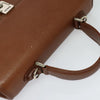 Secondhand Burberry Vintage Handbag Brown Leather Bags