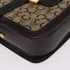 Secondhand Celine Vintage Horse Carriage C Macadam Shoulder Bag Canvas and
