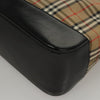 Secondhand Burberry Nova Check Handbag Nova Check Canvas and