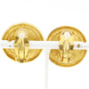 Secondhand Chanel Vintage Round CC Clip-On Earrings