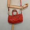 Secondhand Chloe Ethel Handbag Orange Leather Bags