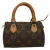 Louis Vuitton Speedy Mini HL Handbag Monogram Canvas