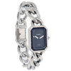 Secondhand Chanel Premiere Chain Quartz Watch Stainless Steel with Diamond Bezel