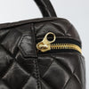 Secondhand Chanel Vanity pouch Black Leather Bags
