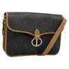 Secondhand Christian Dior Vintage Honeycomb Flap Crossbody Bag Canvas and