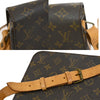 Louis Vuitton Cartouchiere Handbag Monogram Canvas