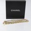 Secondhand Chanel Vintage Logo Chain Belt Metal and