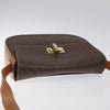 Secondhand Celine Vintage Convertible Macadam Turnlock Shoulder Bag Canvas and