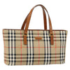 Burberry Nova Check Tote canvas check pattern