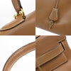 Secondhand Hermes Kelly Handbag Brown Togo with Gold Hardware