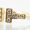 Tiffany & Co. T Wire Ring 18K Yellow Gold
