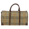 Secondhand Burberry Nova check boston bag