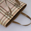 Secondhand Burberry Nova Check Tote Canvas and