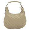 Secondhand Burberry Hoxton Hobo Beige Leather Bags