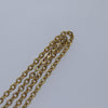 Secondhand Christian Dior CD Pendant Necklace Gold-plated